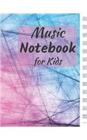 Music Notebook for Kids: Blank Sheet Music: Music Manuscript Paper / Staff Paper / Musicians Notebook (Composition Books - Music Manuscript Paper) 110 pages 13 stave per pag