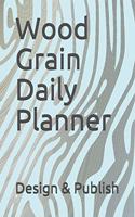 Wood Grain Daily Planner