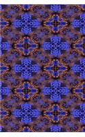 Dark Colors Designer Pattern Journal