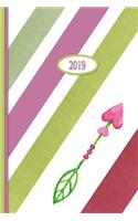 2019 Planner - Pink Arrow