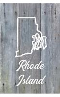 Rhode Island: Blank Lined Journal for anyone that loves Rhode Island, the outdoors and nature!