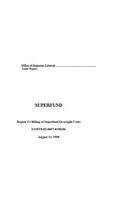 Audit Report Superfund Region 2's Billing of Superfund Oversight Costs