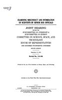 Examining misconduct and intimidation of scientists by senior DOE officials