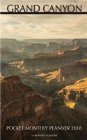 Grand Canyon Pocket Monthly Planner 2018