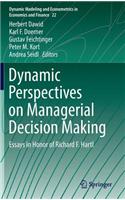 Dynamic Perspectives on Managerial Decision Making