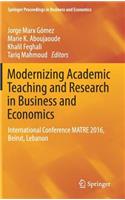 Modernizing Academic Teaching and Research in Business and Economics