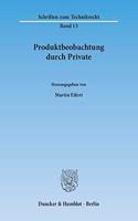 Produktbeobachtung Durch Private