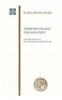 Zwischen Kunst Und Kontext