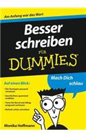 Besser schreiben für Dummies