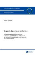 Corporate Governance von Banken