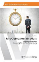 Fast Close Jahresabschluss