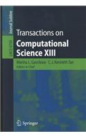 Transactions on Computational Science XIII