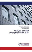 Analysis of CFRP strengthened RC slab
