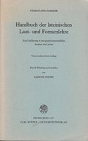 Handbuch Der Lateinischen Laut- Und Formenlehre, Band 1