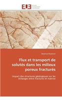 Flux Et Transport de Solut?s Dans Les Milieux Poreux Fractur?s