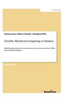 Variable Mitarbeitervergütung in Banken