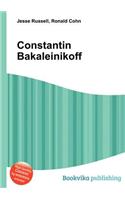 Constantin Bakaleinikoff: (English)