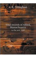 Vital Records of Alford, Massachusetts to the Year 1850