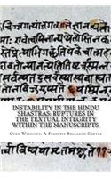 Instability in the Hindu shastras