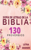 Sopa de Letras de la Biblia 130 Probervios - Letra Grande