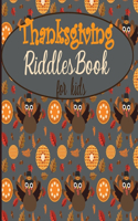 Thanksgiving riddles book for kids