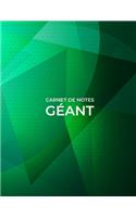 Carnet de Notes Géant