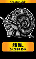 Snail Coloring Book: Stress Relieving Animals Designs