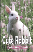 Cute Rabbit Coloring Book