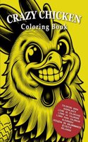 Crazy Chicken Coloring Book