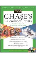 Chases Calendar of Events 2007 w/CD ROM