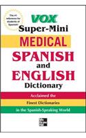 Vox Medical Spanish and English Dictionary