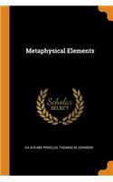 Metaphysical Elements