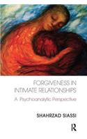 Forgiveness in Intimate Relationships