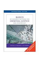 Basics of Research Methods for Criminal Justice and Criminology