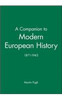 Companion to Modern European History