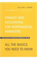 Finance and Accounting for Nonfinancial Managers