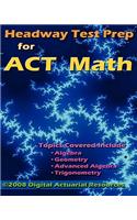 Headway Test Prep For Act Math