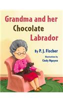 Grandma and Her Chocolate Labrador