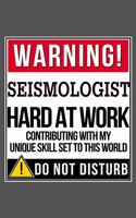 Warning Seismologist Hard At Work