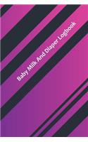 Baby Milk And Diaper Logbook