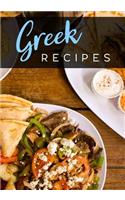 Greek Recipes: Blank Recipe Book to Write in Cookbook Organizer