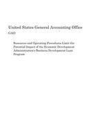 Resources and Operating Procedures Limit the Potential Impact of the Economic Development Administration's Business Development Loan Program