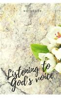 Listening to God´s voice Notebook
