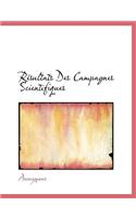 R Sultats Des Campagnes Scientifiques