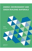 Energy, Environment and Green Building Materials