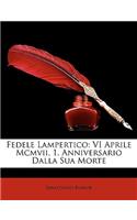 Fedele Lampertico: VI Aprile MCMVII, 1. Anniversario Dalla Sua Morte(Italian)