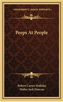 Peeps At People