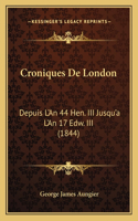 Croniques de London
