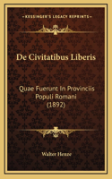 De Civitatibus Liberis
