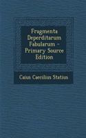 Fragmenta Deperditarum Fabularum